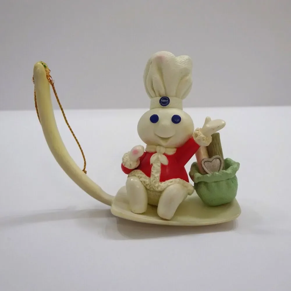 Vintage Pillsbury Doughboy Christmas Ornament Baking Holiday Decor